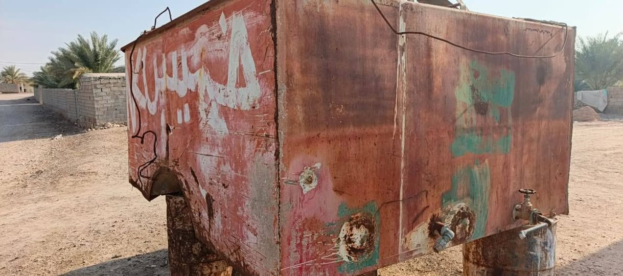 تانكي للبيع سعه ٧ الف لتر سعر مليون او بي مجال 
العنوان هيت ناحيه الفرات
***********
