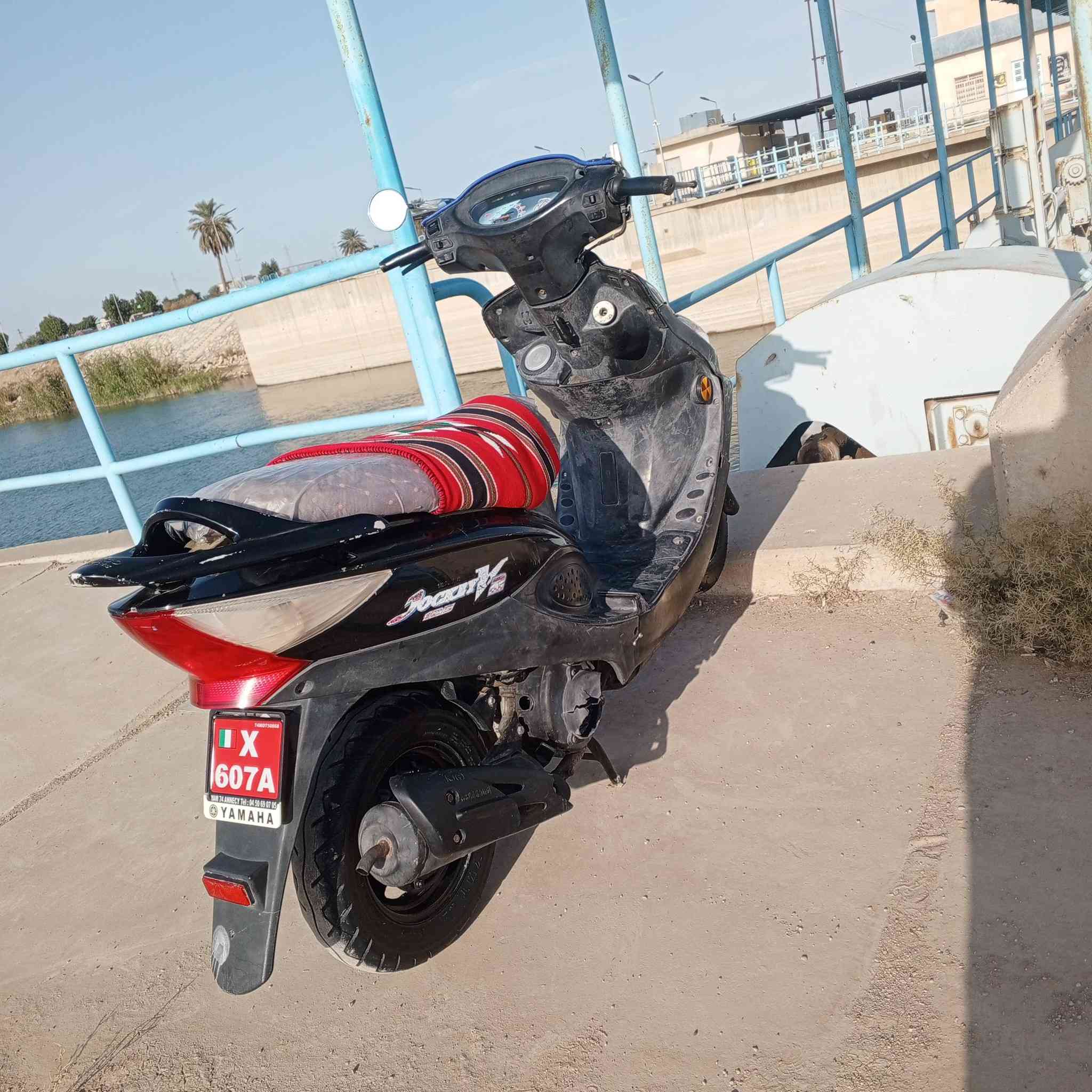 السلام عليكم دراجة كامكو للبيع ماناقصه شي شغاله نص نكره كهربئيات كيجات كلشي شغال المديل 13 المكان قلعة السكر السعر 500 وبيها مجال للتواصل ***********
