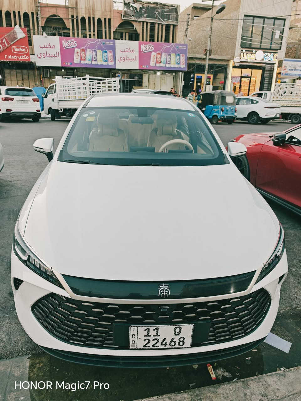 للبيع – BYD Qin Plus موديل 2025

🔹 الموديل: 2025
🔹 اللون: أبيض
🔹 الممشى: 20,000 كم فقط
🔹 نوع اللوحة: بغداد

المواصفات:
✅ محرك 1.5 لتر DM-i.
✅ ناقل حركة أوتوماتيك.
✅ شاشة وسطية كبيرة تعمل باللمس.
✅ عدادات رقمية.
✅ تشغيل بصمة ودخول ذكي.
✅ كاميرا خلفية مع حساسات.
✅ مثبت سرعة.
✅ تكييف أوتوماتيك.
✅ إنارة LED أمامية وخلفية.
✅ مقاعد جلد.
✅ جنوط ألمنيوم.
✅ استهلاك وقود ممتاز.
✅داش كام.

✨ السيارة نظيفة جداً، استخدام شخصي، جاهزة للفحص، ولا تحتاج أي مصروف.

💰 السعر المطلوب: 18,500,000 دينار عراقي (قابل للتفاوض بالمعقول).

📞 للاستفسار والمشاهدة، التواصل على الخاص أوالاتصال ***********
