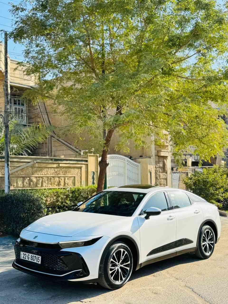 تويوتا كراون وكاله عبد لطيف خليجي موديل 2023    بالعراق بهيج لون السيارة فول مواصفات اعلى فئه رقم بغداد بسمي هزه وفحص جديده بيها صبغ باب وجاملغ الباقي كفاله عامه 

معروضه 275 وبيها مجال 

رقم الهاتف ***********

السياره مغلفه ppf بالكامل ضمان 15 سنه 
فول مواصفات اعلى فئة
بدون اي خلل بالشاشة
بطاريه 8 سنوات 
العداد  اقل من 50 الف كم

داتا شو
بانوراما
5 كاميرات
داخل حليبي 
كشنات كهرباء
كشنات خزن
GPS شغال
رادارات كاملة
360 درجة
حساسات
لايتات زينون ليزري
كشنات تدفئة
نظام خرائط شغال
دوسات ومراية علامة كراون 
اضاءة ترحيب علامة الكراون
تحديد مسار 
وقياده ذاتيه 
صندوق كهربائي شفط 
 ابواب السياره شفط
السيارة  جديده بالكامل وبعده زيرو 
مكان السياره بغداد زيونه 
السياره مكفوله من كلشي

اي استفسار على الرقم ***********
