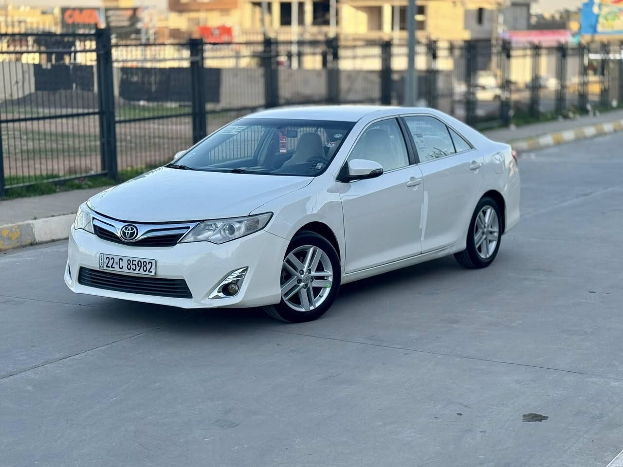 تويوتا كامري موديل ٢٠١٤ خليجي
سعرااا ١١٤ و مجال قليل 

مكااان كركوك اسكان 

سيارة بي ٣ قطع امامي ضبغ و شبر دواخل 
مواصفات GL   شاشة كاميرة تحديد سرعة داخل اصفر 
تبريد مركزي منضومة غاز بي  نيضام ايكو و سبورت و نورمال سيارة بنزين و غاز  سيارة جاهز بدون مصرف 

گير و محرك بشرط بدون صوت و بخار و صرف
سنوية و رقم هزة و ژينة كلهم جديد بشرط تحويل و وكالة

*********** اسياسيل
*********** كورك
