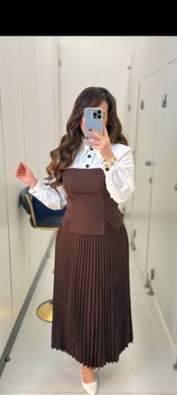 فستان الأميرات • كوالتي إيطالي • قياسات ٣٨-٤٨