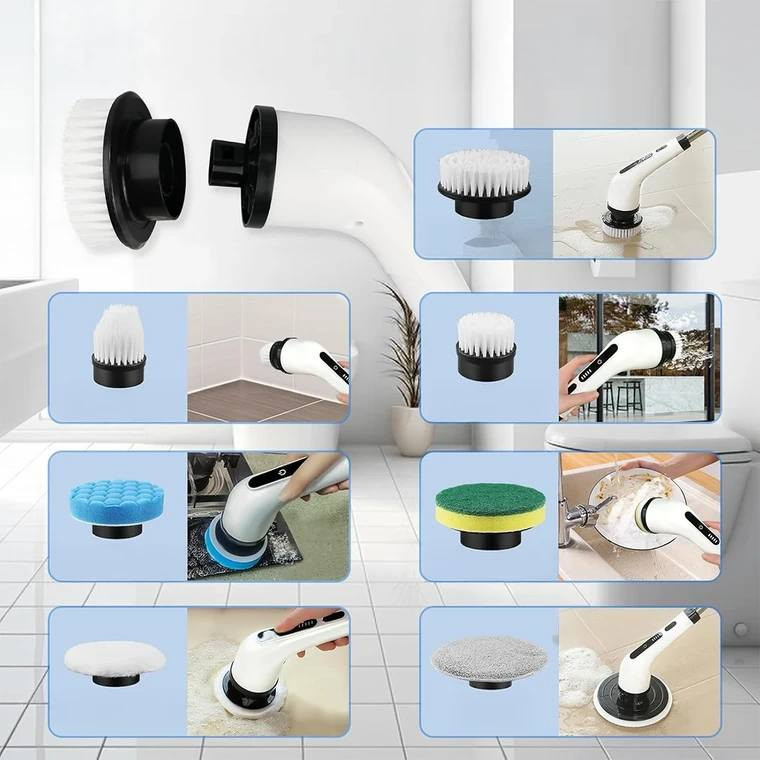 فرشاة تنظيف تعمل ببطارية قابلة للشحن  مصممة لتنظيف الأرضيات، الحمامات، والمطابخ دون الحاجة للانحناء أو الركوع تأتي مع 9 رؤوس فرشاة قابلة للتبديل لتناسب مختلف الأسطح والاحتياجات تحتوي على مقبض طويل قابل للتعديل لتنظيف الأماكن المرتفعة أو البعيدة
السعر 15 الف


**إذا كنت صاحب هذا الإعلان وتريد حذفه لأي سبب، رجاءا أرسل رسالة إلى الدعم الفني**