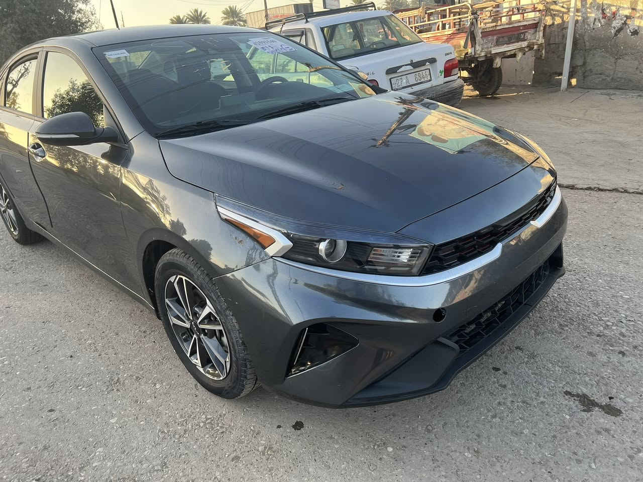 للبيع   كيا فورتي 2024بدون رقم السعر 135وبيها مجال بأسمي تحويل مباشر نص فول تبديل بنيد و جاملغ بدون شواصي 
نقصها تبريد و حساس باتري 
صور الحادث خاص
عنوان بغداد جسر ديالى الجديد
رقمي ***********
