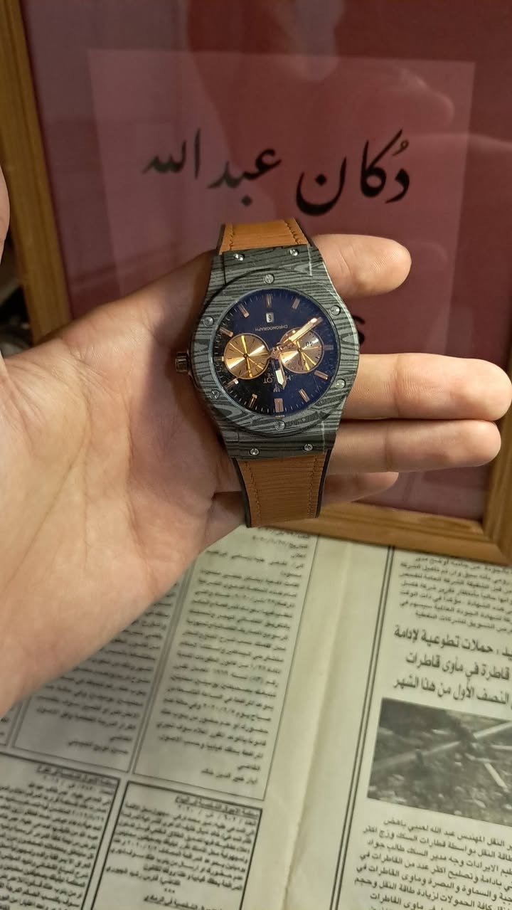 ساعة باتك فليب & هيوبلت وزن ثقيل 
بشكل مميز و الوان مميزة🔥😍
اناقتك تبدي من ساعتك ⌚️
السعر : 15 الف فقط
للحجز : 
***********
