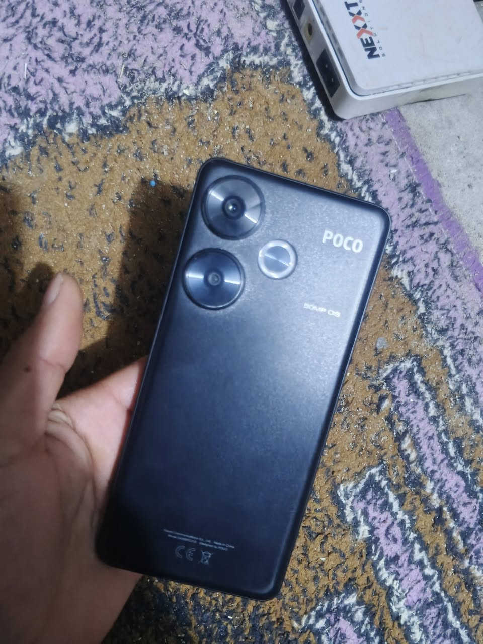 سلام عليكم بوكو اف 6 مكفول من الشخط جديد كلش ذاكره 512 الرام 12 فقط شاحنه وكفر ويا السعر 350 وبي مجال مكاني نجف ابوصخير ‏‪***********‬‏
