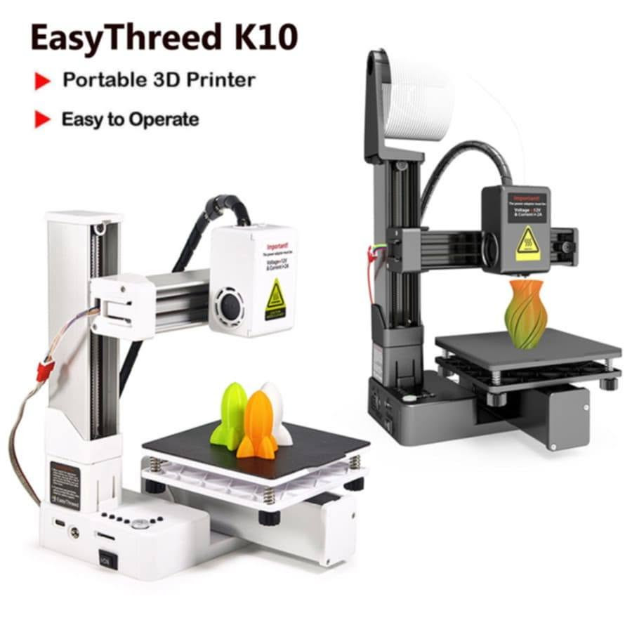 السلام عليكم 

طابعة 3D K10 Mini للمبتدئين 🖨️

- المواصفات:
- حجم طباعة 100×100×100 مم
- دقة طبقة 0.05 مم + فوهة معدنية 230°C
- تسخين سريع 180°C خلال 5 دقائق
- تدعم PLA و TPU 1.75 مم
- تشغيل ببطاقة SD + تسوية تلقائية

- المميزات:
سهلة للمبتدئين والأطفال، هيكل ABS متين، جودة طباعة عالية


**إذا كنت صاحب هذا الإعلان وتريد حذفه لأي سبب، رجاءا أرسل رسالة إلى الدعم الفني**