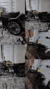 سلام عليكم شباب عندي دراجه نامه الدراجه حلوه ونضيف ورزنه بيه دبلات جدد تانكي جديد زوج ويلات مكاني تنومه صالحيه سعر ٤٢٥وبيه مجال رقم ***********
