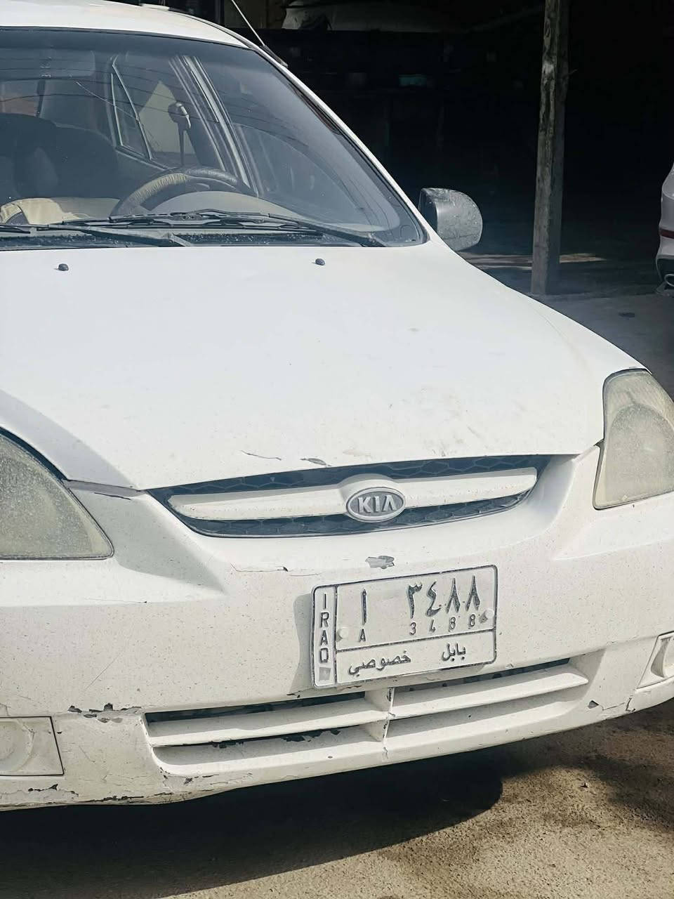 سلام عليكم ريو موديل 2005 مكفواله من ضربه وتبديل بس مصبوغه حزام جماليه مكان بابل  *********** سعر 41 بيه مجال
