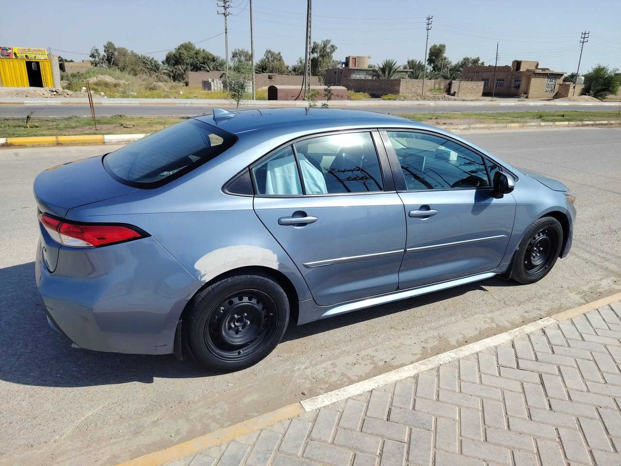 سلام عليكم كورلا موديل 2020 معوقين رقم بغداد حادثة بنيد وجاملغ تبديل للبيع او مراوس والسونار موضح لاستفسار اتصل ***********
