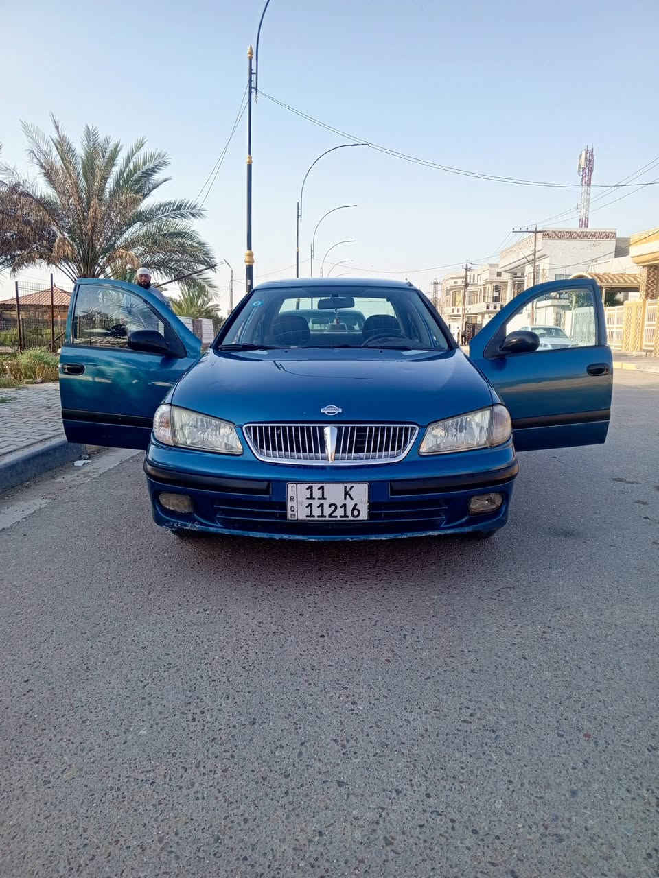 سلام عليكم نيسان سني موديل 2001 بغداد بسمي لون مميز محرك وكير كفاله تخم تاير جديد باتري جديد صدر جديد تبريد ثلج معروف تبريد السني ثلج تتفئه نار   كفاله من كلشي عده الجنطه بيهه معجون شبر  ولباقي كفاله من الصبغ  السعر 88 وبيهه مجال  مكاني بغداد ابو غريب
***********
