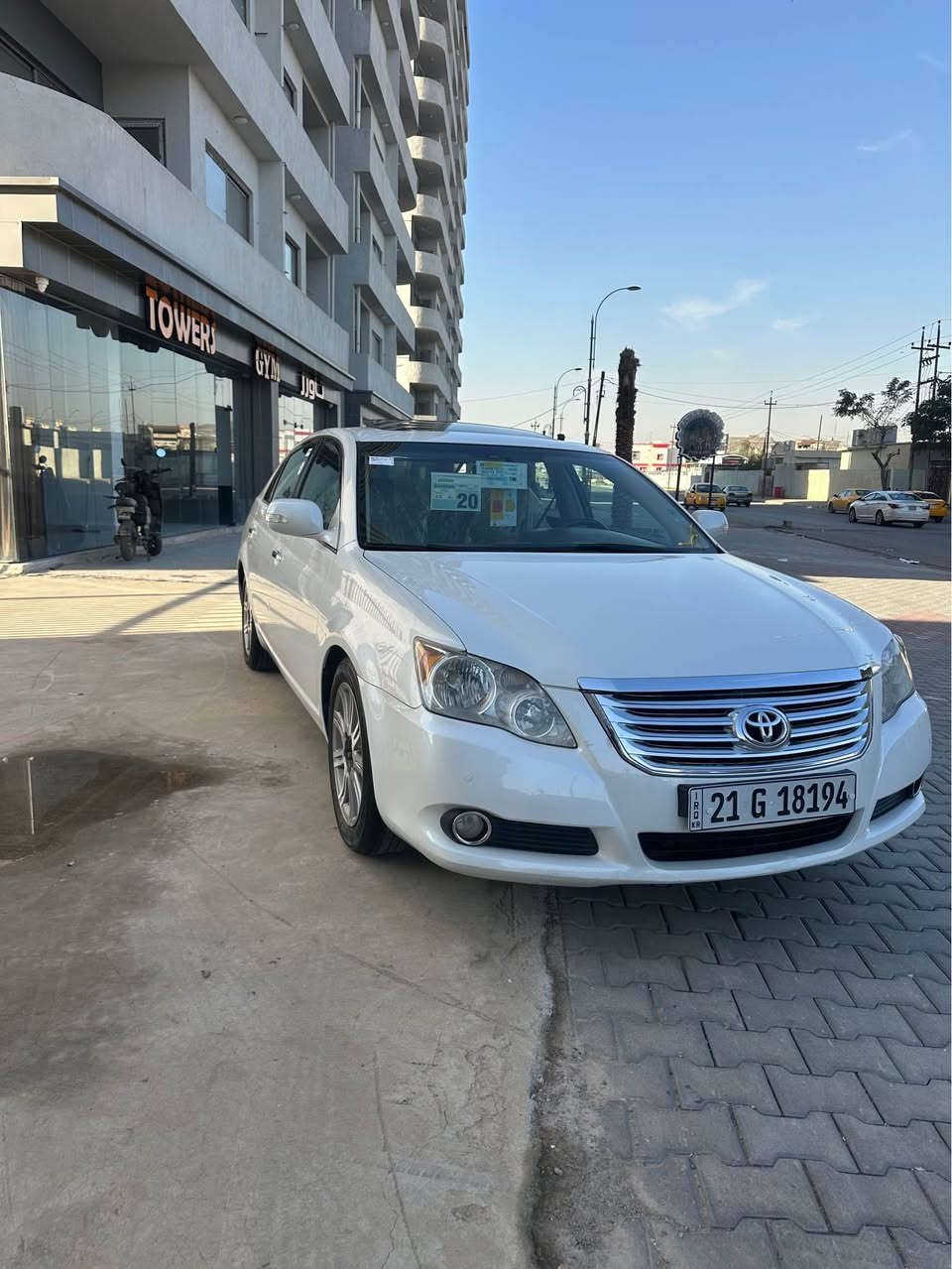 تويوتا افلون موديل ٢٠١٠
سيارة جديدة فول مواصفات خليجي بدون صبغ بدون تعديل بدون شخط سياره كفالة عامة كير محرك شرط مامفتوح 
***********
*********** كركوك, العراق
