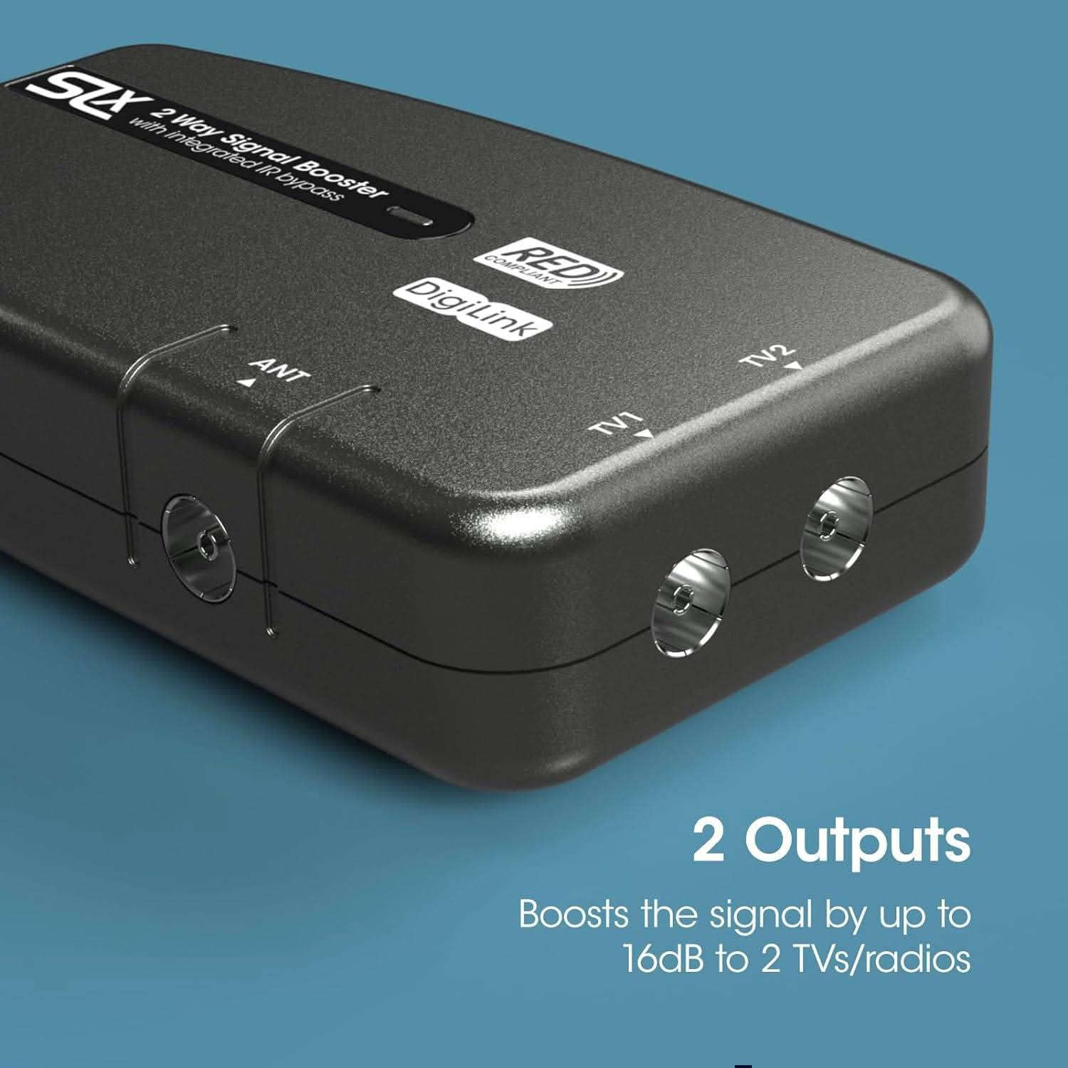 📡 مقوي إشارة الستلايت SLx – حل مشاكل ضعف الإشارة
💰 السعر: 3,000 دينار فقط 🔥

📺 توزيع إشارة متعددة: يدعم إشارات HD TV وDAB وFM لتجربة مشاهدة وصوت أوضح.
🔌 مخرجين (2 Output): مناسب لتوصيل حتى تلفزيونين أو راديو إضافي بنفس الوقت.
📡 تقوية قوية 20dB: مثالي للكابلات الطويلة أو المناطق ذات الإشارة الضعيفة.
🎮 دعم التحكم عن بعد: متوافق مع أنظمة Digi Eye لتمرير الأشعة تحت الحمراء.
⚡ أداء محسن: إصدار مطور لتحسين استقرار الإشارة وتقليل التقطيع.
⚠️ مهم: يُنصح باستخدامه عند وجود تقطيع أو ضعف بالإشارة، وليس عند انعدام الإشارة تمامًا أو قربك الشديد من برج الإرسال.


**إذا كنت صاحب هذا الإعلان وتريد حذفه لأي سبب، رجاءا أرسل رسالة إلى الدعم الفني**