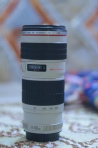 ​📸 للبيع: Canon EF 70-200mm f/4L USM 📸 نظافه95%هود اصلي التواصل واتساب...