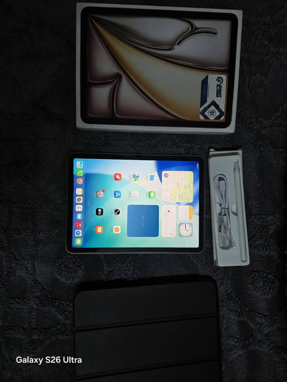 📱 للبيع: iPad Air 6
- ✅ المقاس: 11 إنش
- 💾 السعة: 128GB
- 🔋 البطارية: 100% (8 دورات)
- ✨ الجهاز نظيف جداً 💯 
استخدام شهر واحد فقط 
داخل الضمان باقٍ 11 شهر 
- 🎨 اللون: Silver (فضي)
الملحقات كاملة + حافظة + قلم stylus
السعر 620 و بيه مجال للشراي 

📍 المحافظة: بغداد – باب المعظم

🚫 لا يوجد توصيل.

للاستفسار أو التواصل: واتساب ***********
