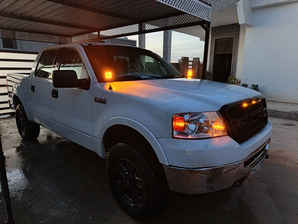 السلام عليكم للبيع فورد((( F ١٥٠ ))) محرك وكير شرط حجم المحرك  5400 //8 سلندر السياره  خليجيه  فول مواصفات بدون  ظرر صدر تخم تاير جديد كير طرح فتحه سقف تحكم ستيرن شاشه ايباد رقم كركوك دولي بسمي شرط التحويل مكان السياره صلاح الدين العلم ///وبغداد الدوره السعر ١٠٥ وبيها مجال بصيط للستفسار//***********////*********** آفاق, القادسية
