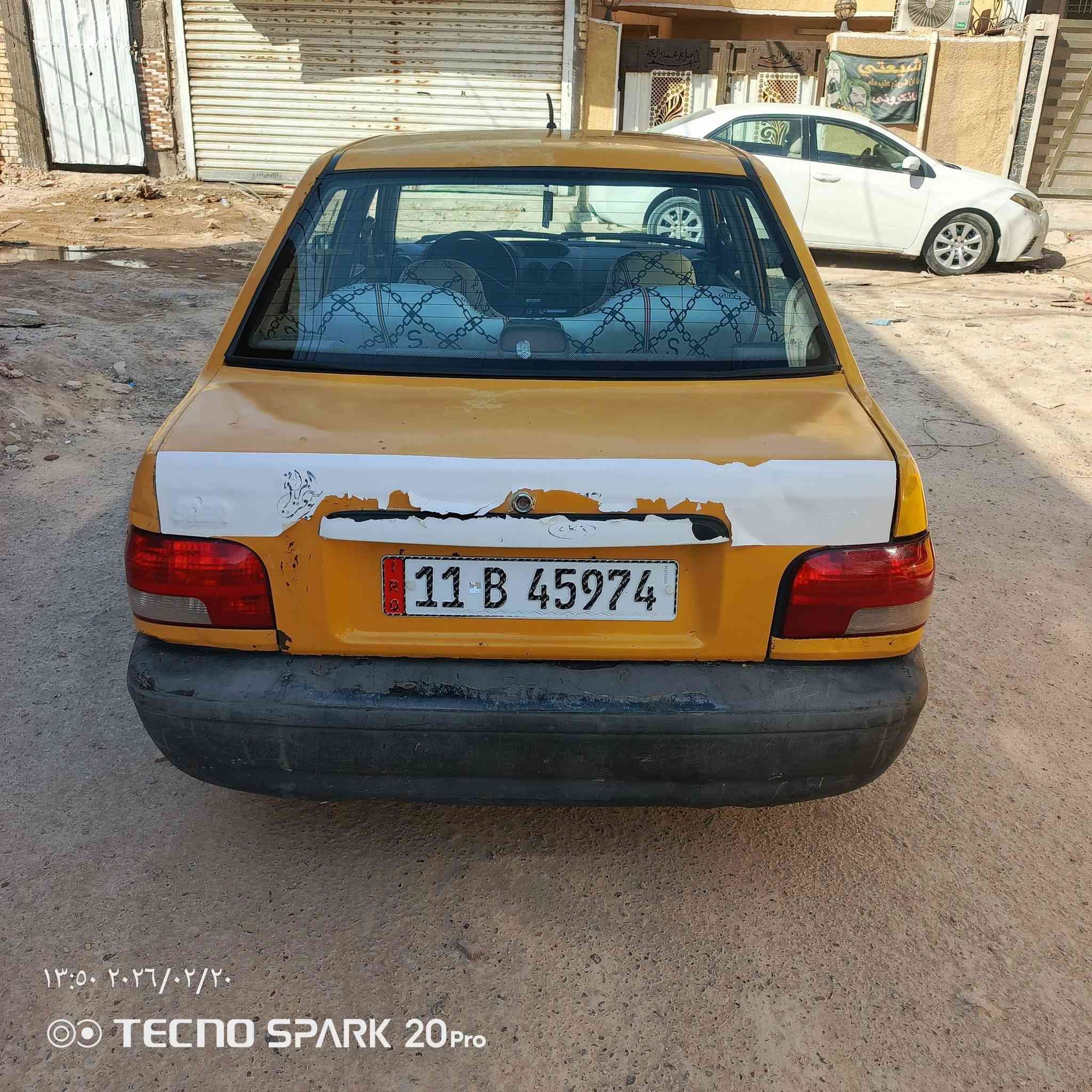 سلام عليكم
سايبة 2012
سيارة حلوة وخير من الله 
تبريد شغال صدر خير من الله 
كهربائيات كهلة شغالة 
السيارة اسويجين مال شركة 
تايرات جدد 
تحويل ثاني يوم 
السعر 25 وبيهة مجال قليل 
مكاني الشعب مكلف بل نشر رقم صاحب السيارة 
***********
