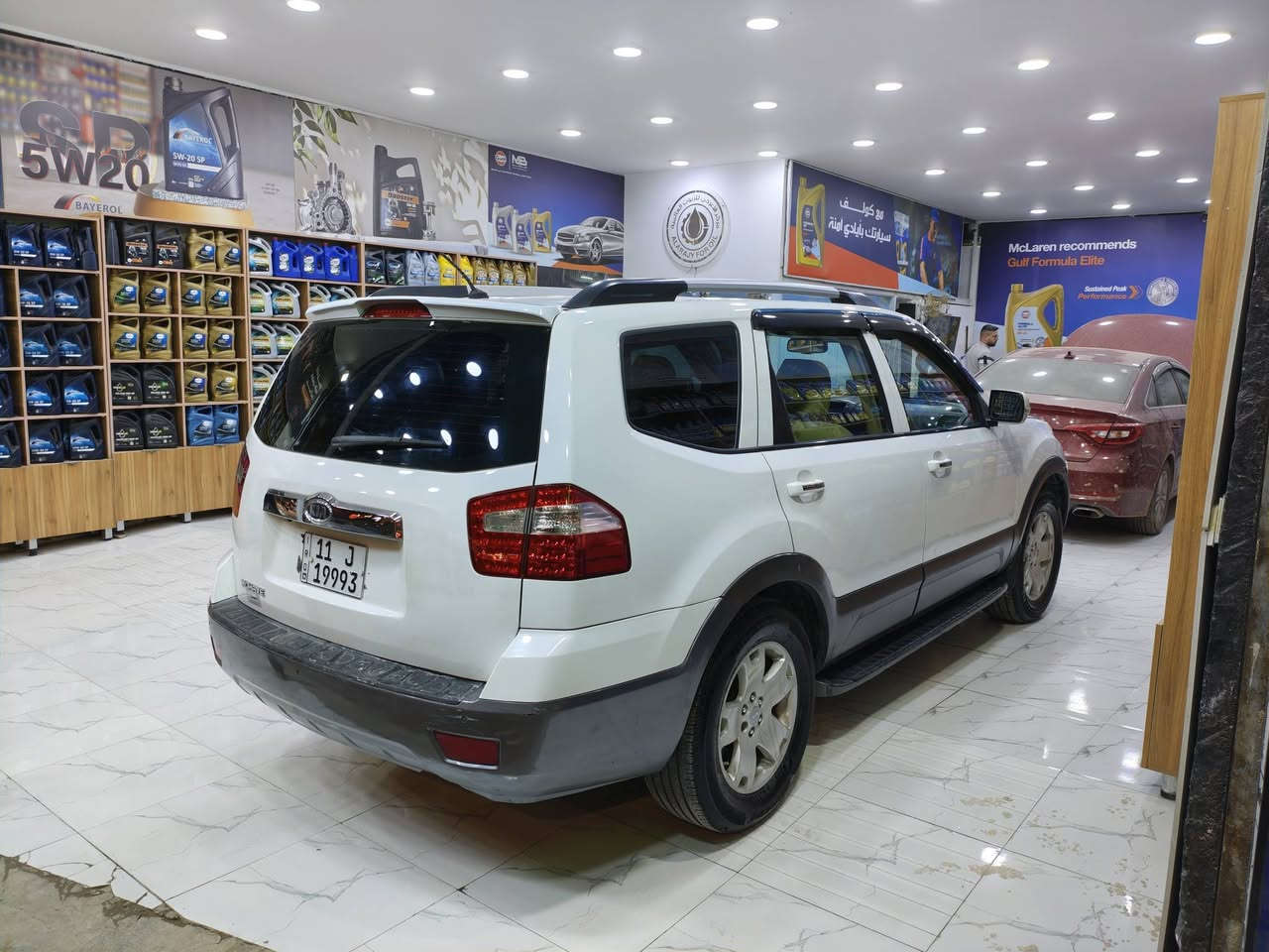 كيا موهافي للبيع فقط 

موديل 2012 خليجي فول 1/1 أعلى فئة..... Vib

رقم بغداد الدولي باسمي تحويل مباشر مكفوله من الصبغ عدا ربع الجنطه صبغ بدون معجون 

بصمه تشغيل..... بصمه ابواب 

فور ويل 4/4

كشنات جلد كهربائيه 

تدفئه تبريد 4 كشنات 

خزن ميموري 

زراك لايت + منظومه لايت زنون 

ارضيه جلد 

7 راكب 

3 قطع تبريد ثلج 

جنطه شفط 

مري شفط..قلاب 

ثلاجه 

كامرا  خلفيه + حساس 

تخم تاير جديد 

حداديه جديده 

مكينه وگير مكفولات 

اناره ذاتيه 4 ابواب 

فتحه سقف كهربائيه 

مانع انزلاق 

مثبت سرعه 

سياره جديده مال جناي 

  

السعر  148

***********

***********
