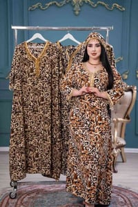 فستان نسائي • كريشة مطاط • فري سايز ٩٠كغ