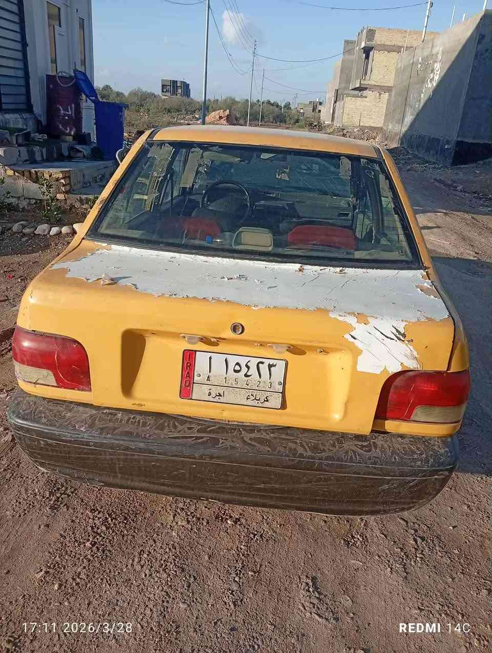 السلام عليكم سايبه موديل 2011
سياره عاوزها ترتيبات 
خفيفه سياره مال عيشه غرمات مصفره 
هيه مادري شكد عليها بس شي قليل 
مكانها بابل الاسكندريه سعرها ب 9ورقات 
وبيها مجال ***********
