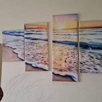 لوحات جلد • متر ونص • ٥ قطع