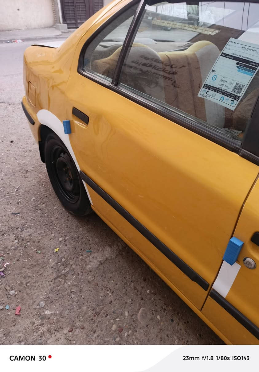 سمند١٢ ناطقه للبيع مكينه كير مكفولات صدر خلفي امامي والكشر نضيف بغداد بسمي تحويل مباشر. العنوان بغداد حي العامل تخم تاير جديد دوشمه سياره بل كامل*********** وتساب غير متواجد على الفيس السعر 31بيها مجال حك جيه
