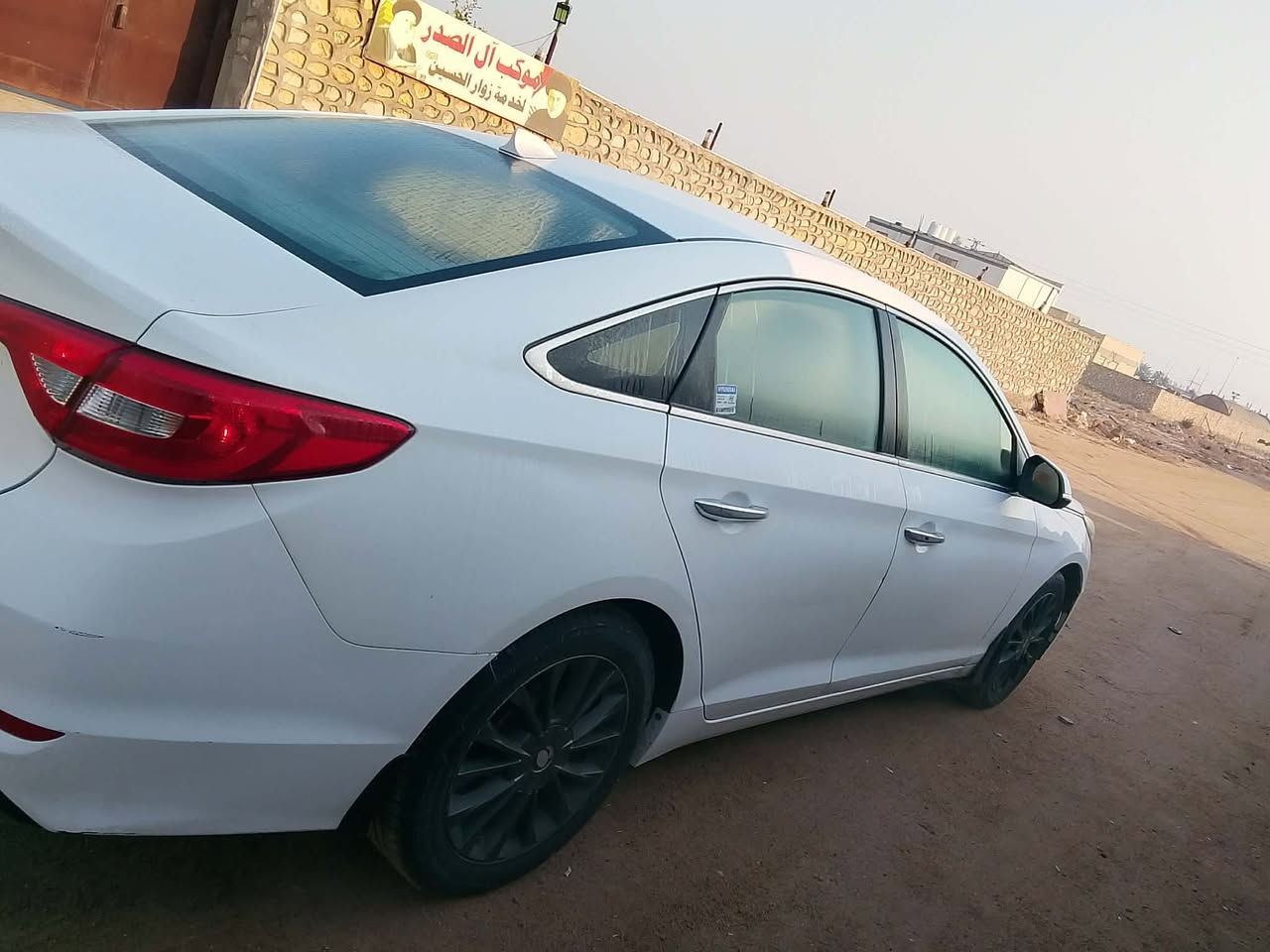 للبيع سوناتا خليجي موديل 2017
رقم أربيل الماني تحويل أو وكاله حاضر 
سياره جاهزة مكينه كير حداديه تخم تأير جدد تبريد ثلج تدفئه. مكينه 2400 دوش فول عدا الفتحه 
بيه قطعتين رش أو قطعتين فتح مكفولة من الضربه 
السعر 128 أو بيه مجال 
للاستفسار ‏‪***********‬‏ مكان طريق كربلاء نجف عمود 250
