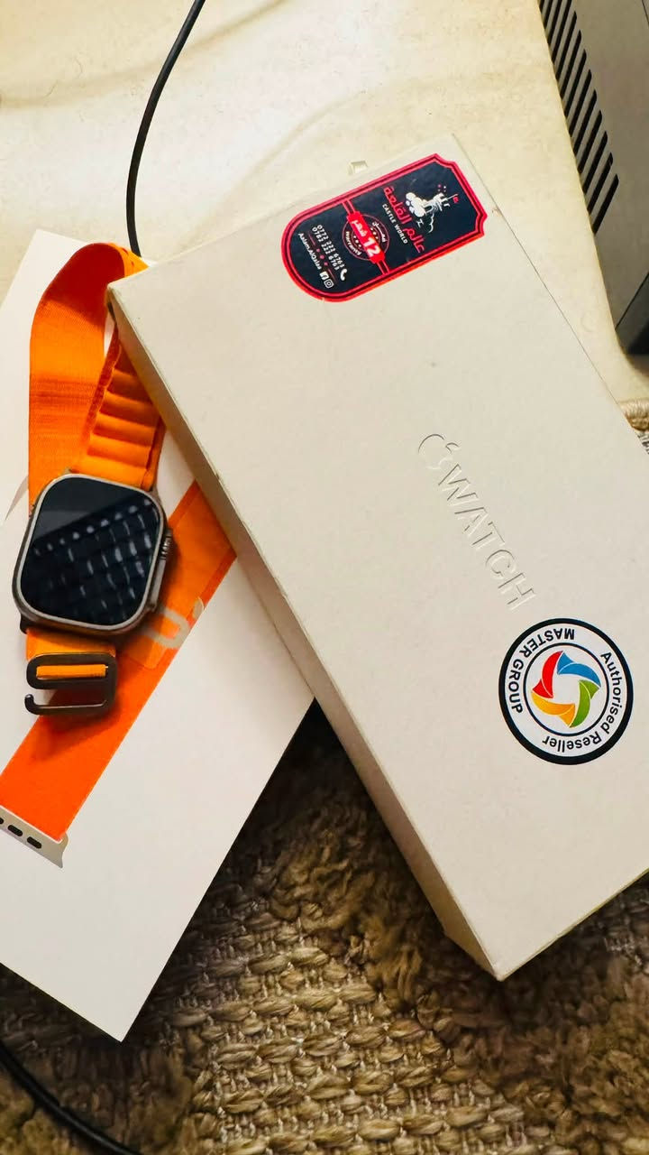 للبيع – Apple Watch Ultra (الجيل الأول)
✅ الموديل: Apple Watch Ultra 1
📏 الحجم: 49mm
🔋 صحة البطارية: 84%
✨ حالة الساعة: نظيفة جدًا (100%)
📦 الملحقات: جميع الأغراض الأصلية متوفرة
مع الكارتون 

💰 السعر: 475,000 دينار عراقي

واتس ***********
مكاني بغداد حي الجهاد
