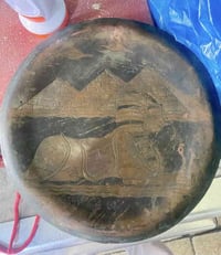 لوحات فنية حفر على النحاس صناعة مصرية قديمة قياس ٢٧ سم للتواصل على وات...