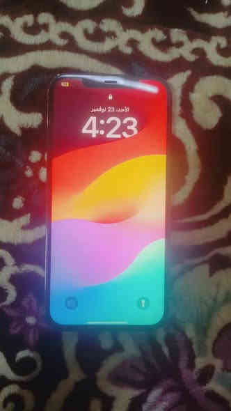 ايفون 12برو ماكس دبل سيم بطاريه 83 ذاكرة 256 الجهاز  على بلاد فقط امبدل شاشه اصليه سعر 280بي مجال مكان كركوك ***********
