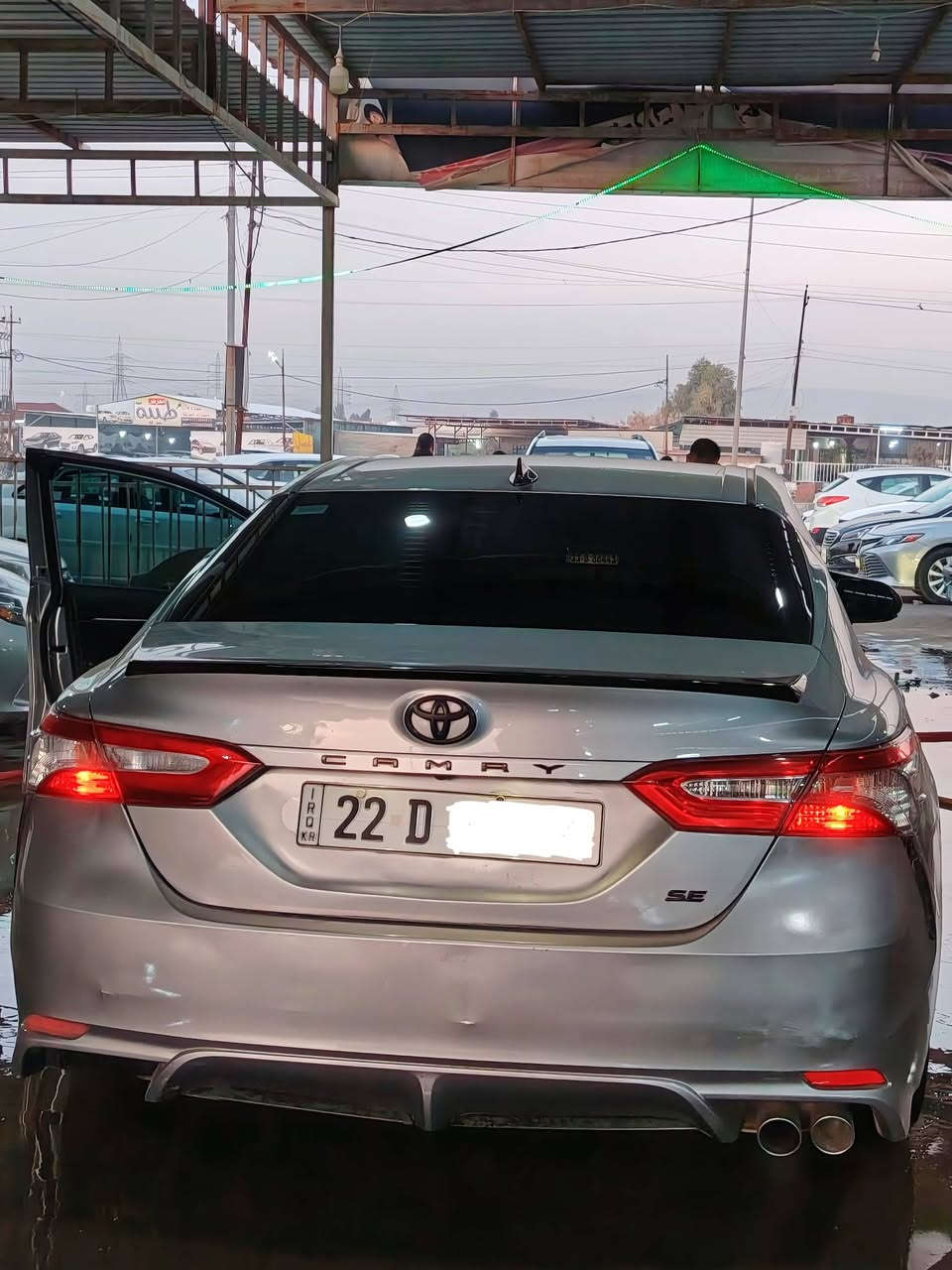 سلام عليكم سيارة تويوتا كامري موديل 2019 مواصفات SE
رقم سنوية هزا جديد ماشيه 115_مكينه كير شرط بيه كوبون بانزين ضرر نص جاملغ الخلفي تعديل بارد دون دواخل دون ايرباك مراوسه حسب القناعة
 عنوان طريق اربيل موصل ناحية برطلة
للاستفسار ***********/***********
السعر 188 $$ وبي مجال

