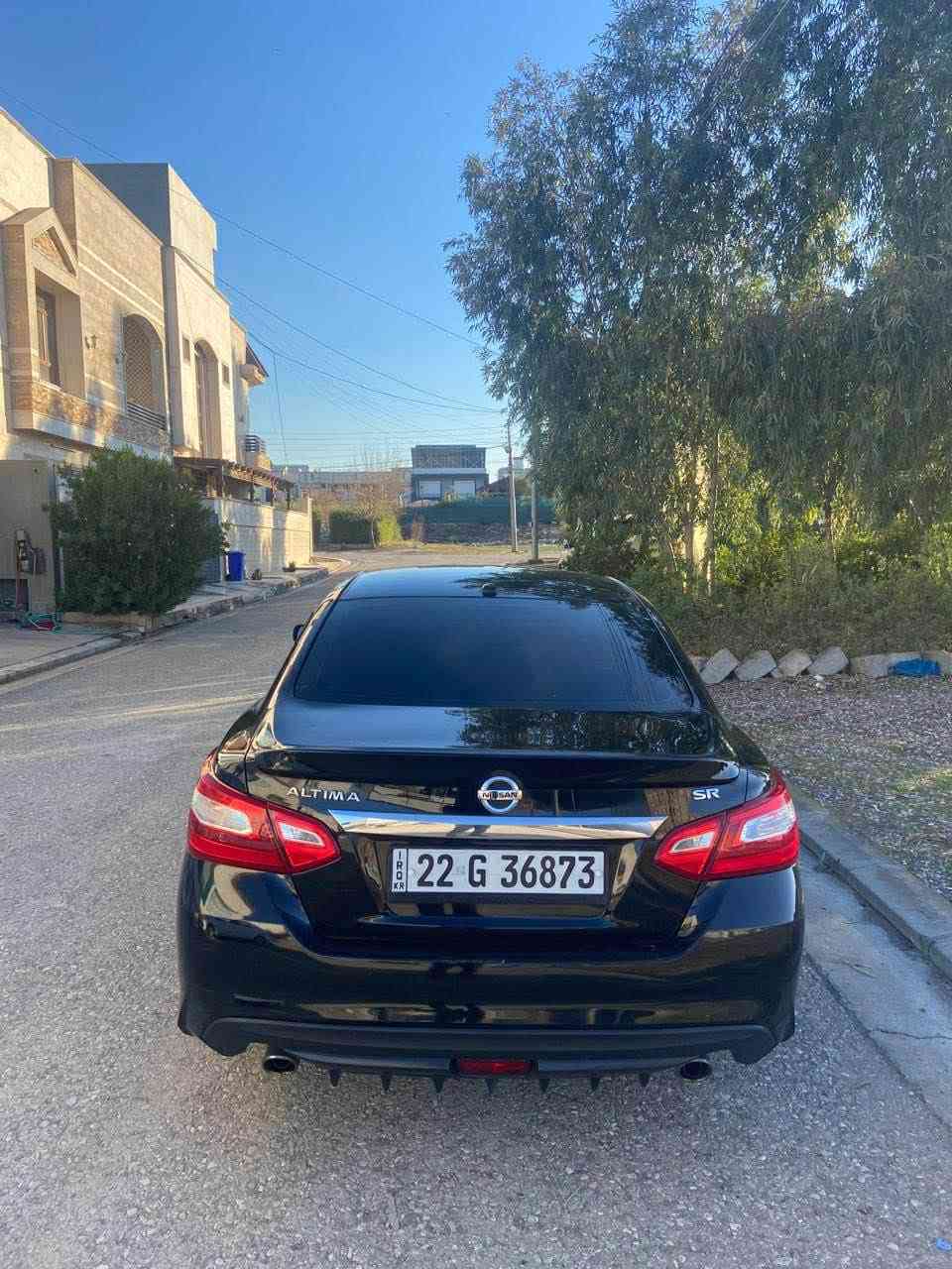 نیسان ئەلتیمە ٢٠١٦ مسفات s
گیر مەکینە تەقەو رەقە کارەبای هەموو بەشەرت
٣ پارخەی سبوخە
٤ وەرەقە غرامەی لەسەر پاش معملە دەیگرینەوە 
سیارەک زۆر جوانە بی مەسرەفە 
***********
وەستئاپ ڤایبەر شقلاوة, أربيل
