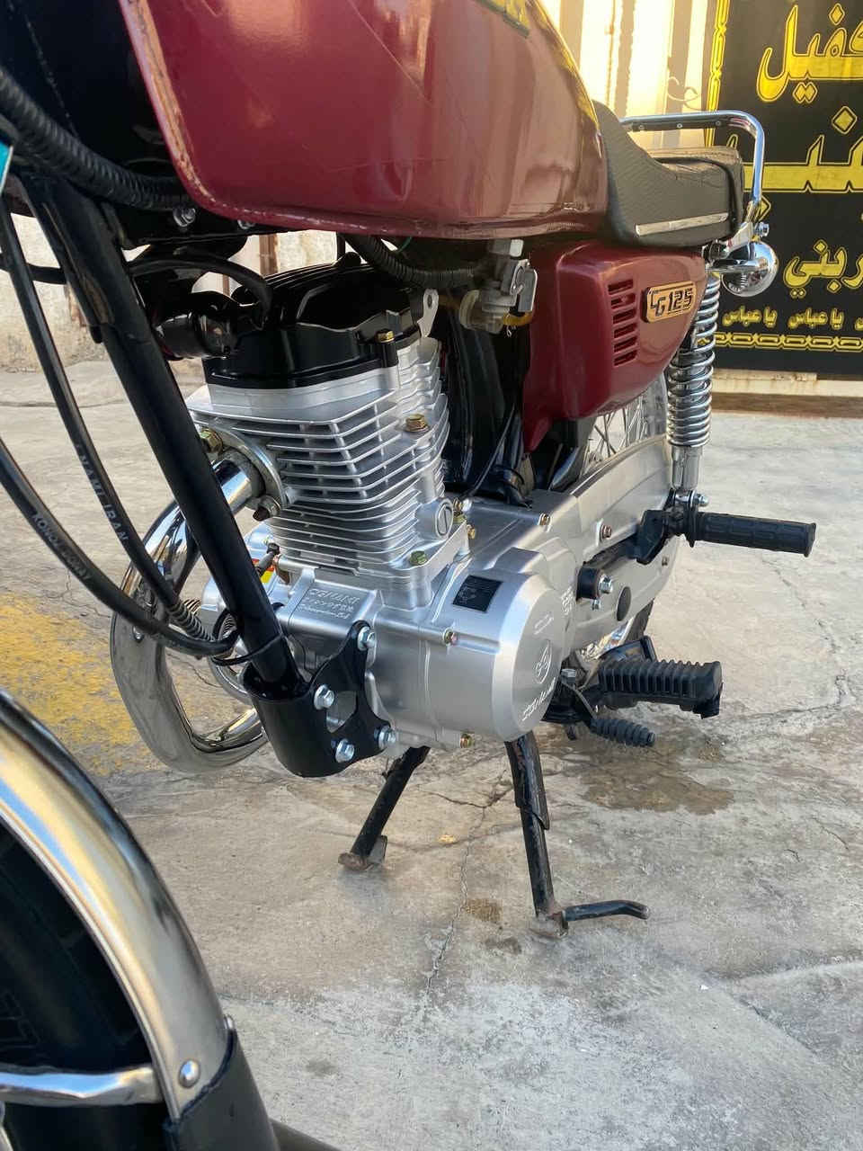 دراجة للبيع تعمير كلة 2026 محرك سيجي ام الحربة شاصي اسكنر اوراق  صارلهة شهر ونص من معمرة  السعر خاص،***********
