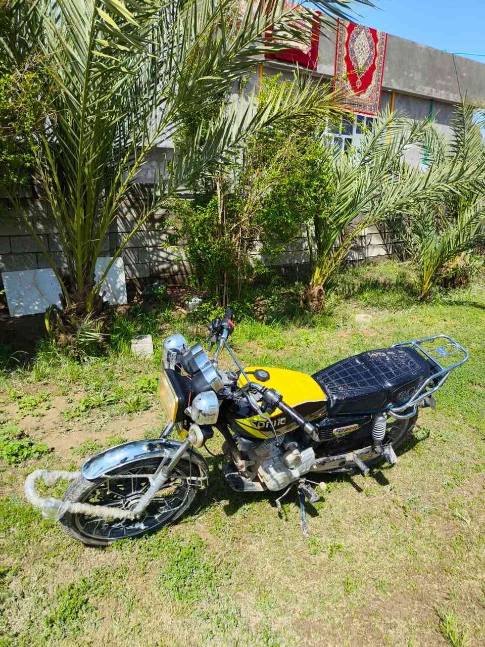 دراجه للبيع سيفون موديل 24 محرك 200 ديالى كنعان
***********
