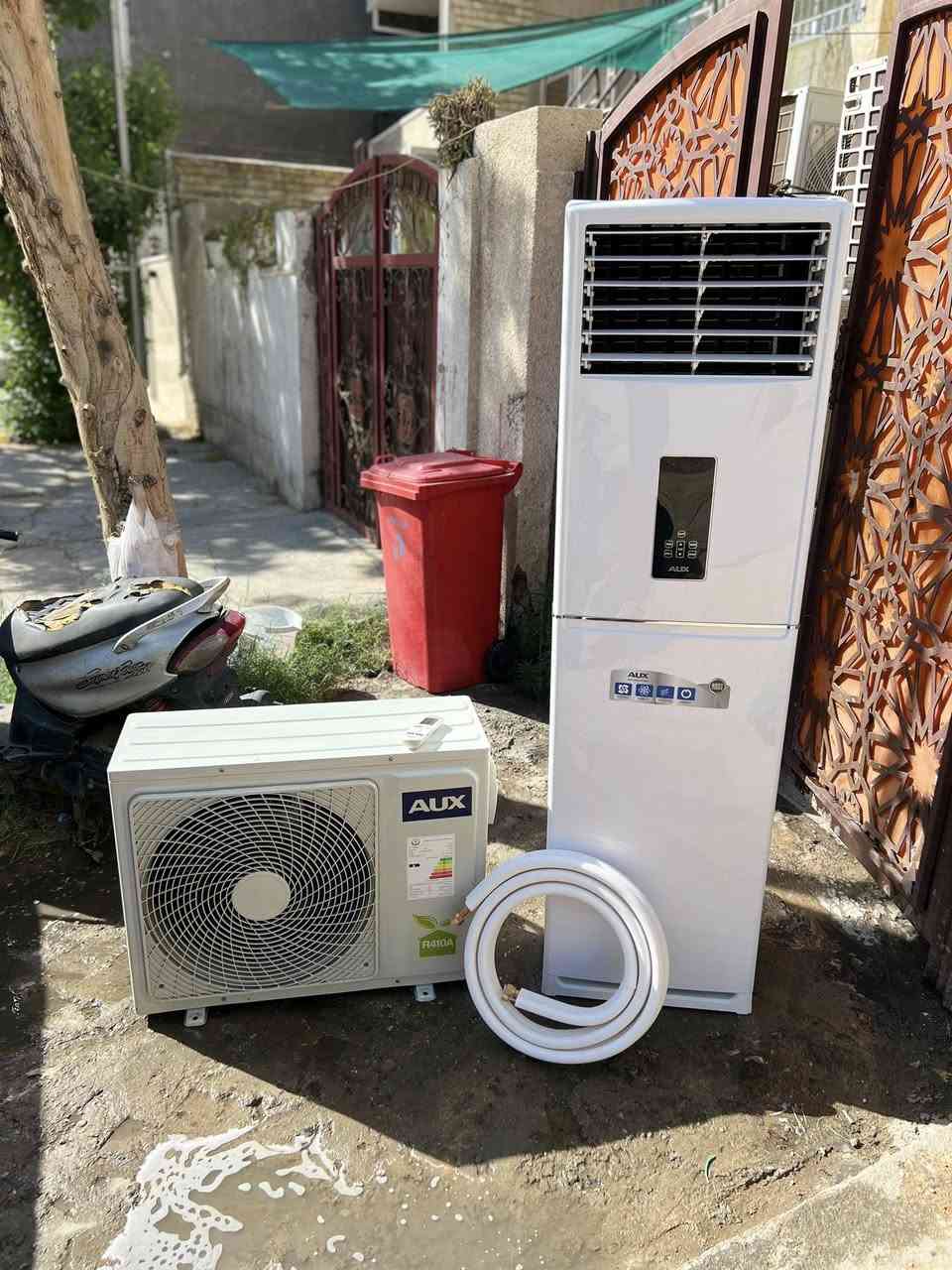 السلام وعليكم اخوان للبيع سبلت اواكس 2طن عامودي 
نضافه 95/100 تبريده ثلج ❄️☃️🧊+تدفئه ملغيه كامل مكمل جيب وشد بواري جدد ريمونت وايرات اخوان ملاحضه فقط ملغيه التدفئه اما باقي السبلت كله على وضع الشركه  الجهاز رديتراته صفر  غازه 410 
موديل السبلت2022 ماطوره T3 مغسول وجاهز 
غاز مقفول بي بعد معروف الاواكس    بتبريده ودفعه القوي جاهز بس عليك تشده 
السعر 525 وبي مجال بسيط 
شارع فلسطين ***********
