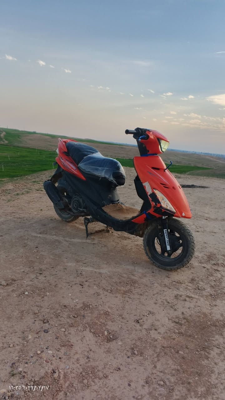 ماكس البيع 🔥
محرك ما مفتوح شرط نشاط وسرعه فول مخذه جديد كهربائيت كله شغاله شاه الكترونيه كبريته جديده شوته جديده دبل جديده تايرت جديده شوته نضيف سرعه 140
محرك ممفتوح مايبخر ولا يدخن كله شرط 
السعر $350وبي مجال ✨🔥
مكاني تكريت البوعجيل !!
(‏‪***********‬‏)رقمي
