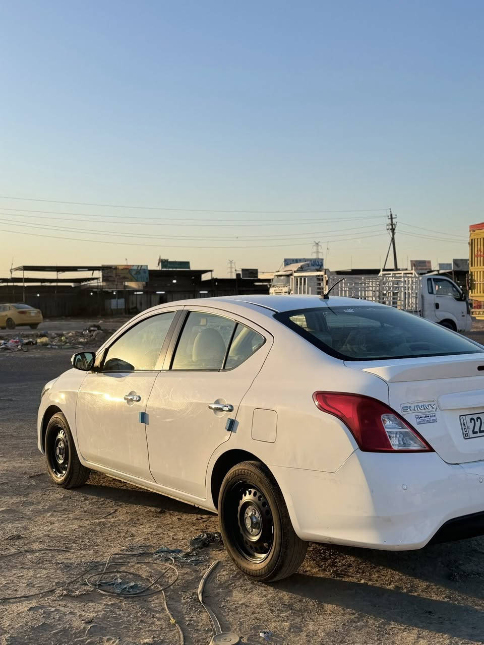 السلام عليكم للبيع نيسان صني
2025 مصري  تحويل أو وكال
بيها 5 قطع تبديل 
بدون دواخل كفاله عامه شرط السونار
مكينه كير صدر تبريد خير من الله 

مكان السياره بغداد تقاطع النهروان
الاستفسار ***********
