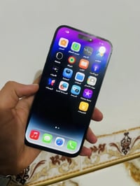 ويلادنة 🤍 14 برو ماكس نضافته 90:/: الجهاز فقط فقط مبدل شاشه النسخه الث...