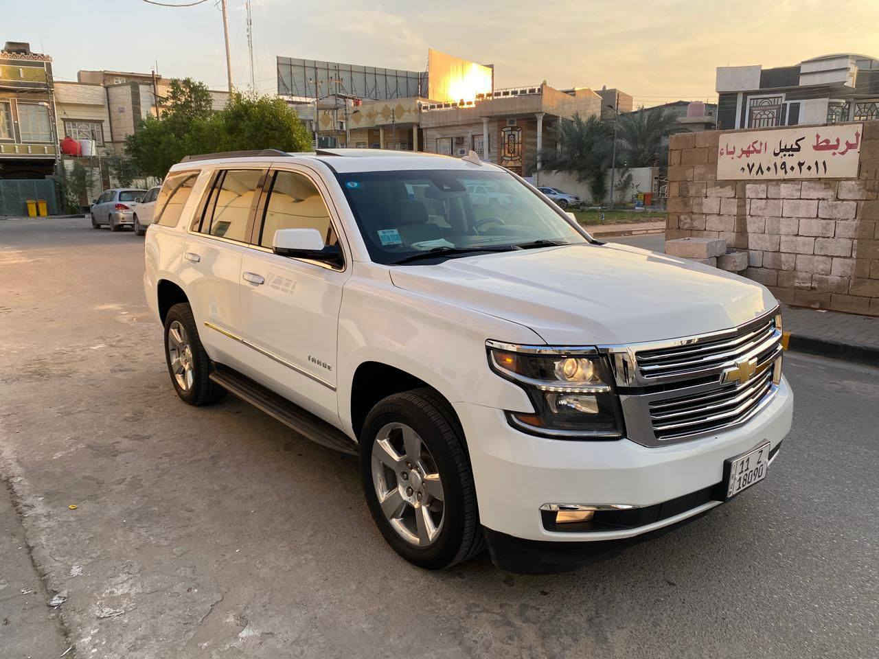 السلام عليكم شفرليت تاهو موديل 2017

كفاله عامه ضربه وصبغ وتبديل 

موصفات LT2 فول موصفات عده البصمه 

رقم بغداد وبسمي 

ماشيه 78 KM 

السعر 365

رقم الموبايل ***********
