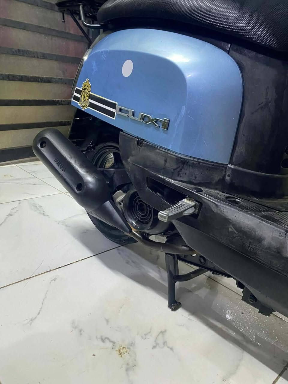 السلام عليكم دراجه بوليس للبيع ٠+دراجه نضيفه خير من الله كهربائيات شغاله +سلف +هندر +دبل اشاير+لايتات امامي او خلفي شغاله دراجه كلش نضيفه العنوان بغداد حي الرحمه +السعر 650او بيهاا مجال بسيط حك الجيه  ***********اتصل او متواجد إنشاء الله
