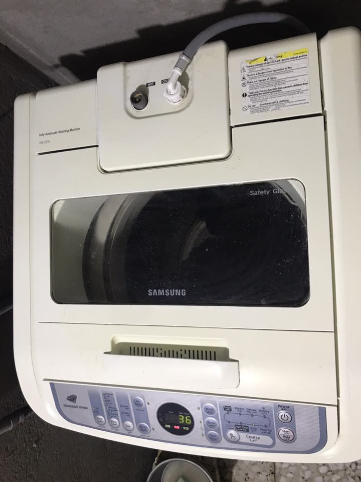 السلام عليكم غساله اوتماتيك سامسونك درجه اوله السعر 125واتساب موجود ***********
