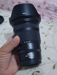 عدسه ١٢٠/٢٤ نيكون للz نظافه ١٠٠% 07830754316بي وتساب