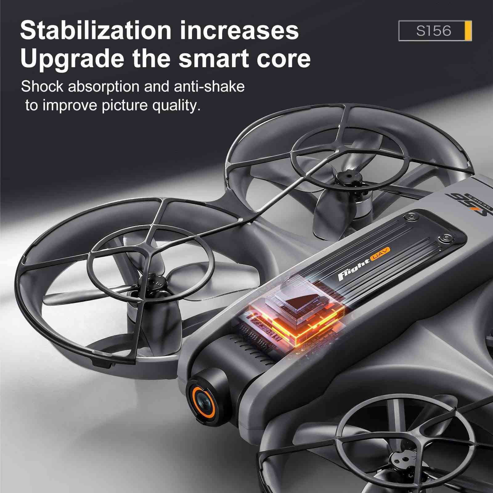 طائرة بدون طيار (Drone) مجهزة بنظام تثبيت ذكي لحماية الكاميرا وتحسين جودة التصوير.أهم المواصفات والميزات:نظام التثبيت الذكي: ترقية النواة الذكية لامتصاص الصدمات ومنع الاهتزاز.حماية متكاملة: واقيات دائرية متينة تحيط بالمراوح الأربعة لزيادة الأمان أثناء الطيران.تحسين التصوير: تقنيات مخصصة لرفع جودة الصور والفيديوهات وتقليل التشويش الناتج عن الحركة.تصميم مدمج: الهيكل الخارجي يحمل الاسم الرمزي S156 ويأتي بتصميم عصري باللون الرمادي الداكن.

💥 السعر 100 الف 💥
💥 توصيل بغداد ومحافظات ب4 الاف 💥
💥 توصيل بسماية الف دينار 💥


**إذا كنت صاحب هذا الإعلان وتريد حذفه لأي سبب، رجاءا أرسل رسالة إلى الدعم الفني**