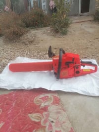 منشار خشب جديد غير مستخدم بس فحص حجم محرك ٥٨٠٠ الكبير حجم قامه ٢٠ سعره...