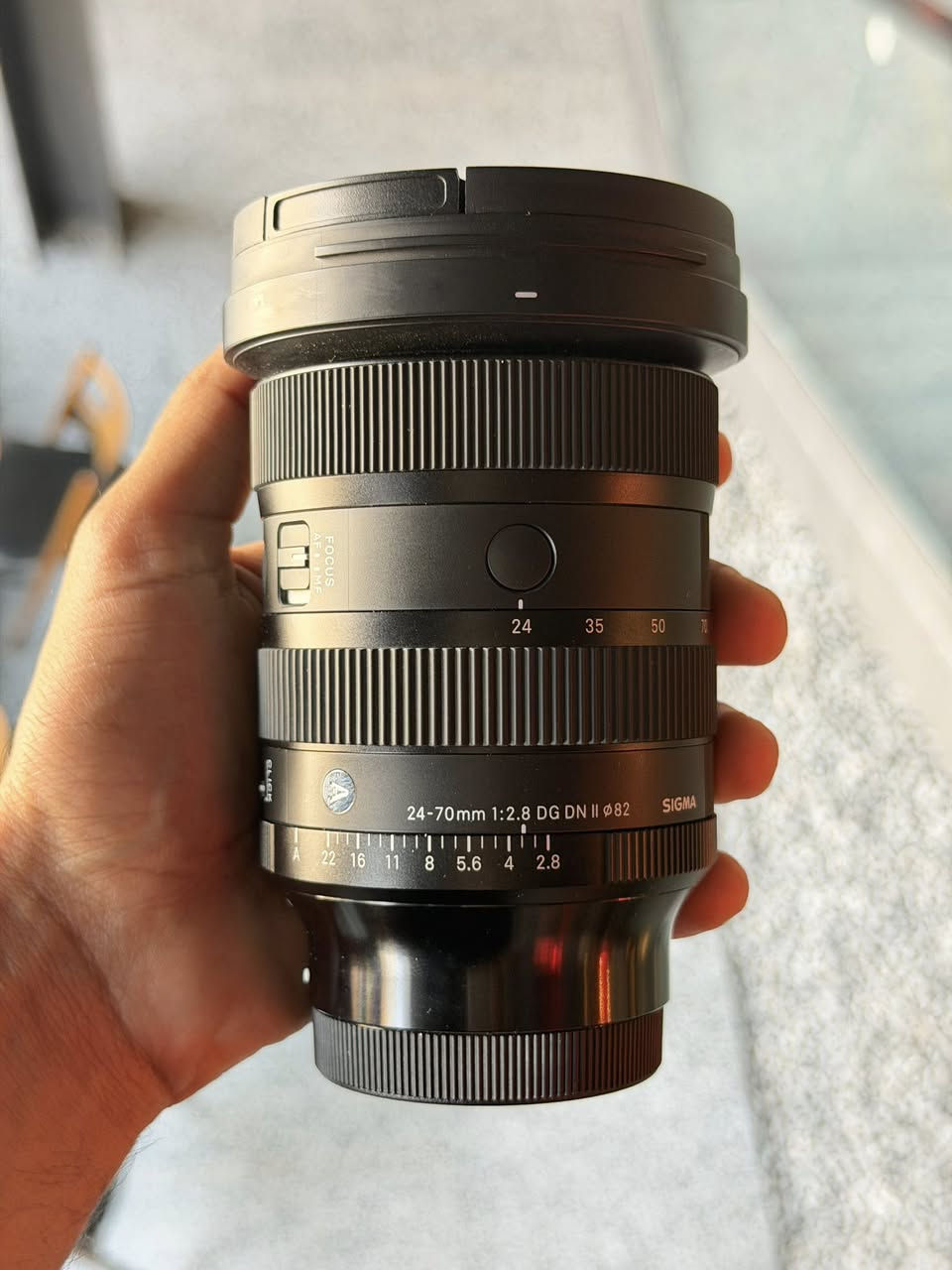Sigma 24-70 sony Art ll للبيع بسعر 1350 استعمال اقل الشهر بعدها بالكارتون
مكاني البصرة 
***********

