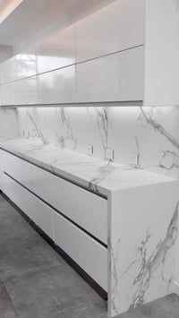 معمل الريان كوارتز مرمر صناعي بورسلين  جميع الموديلات  تجهيز مطابخ مطا...