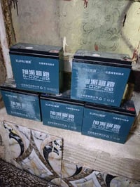 الشعب حي اور • ٥ بطاريات • بطاريات دراجة شحن