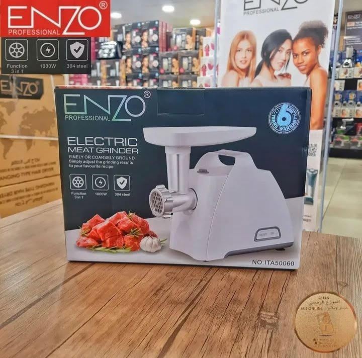 مفرمة اللحوم الكهربائية ENZO
اللون: أبيض◽
الجهد الكهربائي: 220-240 فولت (متوافقة تماماً مع منبع الكهرباء والمولدات المنزلية في العراق)
القوة: 1000 واط (1000W)
اصلية 
تعرفون سعره شكد غالي بلمحلات
جديد بلكارتون

سعر 55الف مع توصيل


**إذا كنت صاحب هذا الإعلان وتريد حذفه لأي سبب، رجاءا أرسل رسالة إلى الدعم الفني**