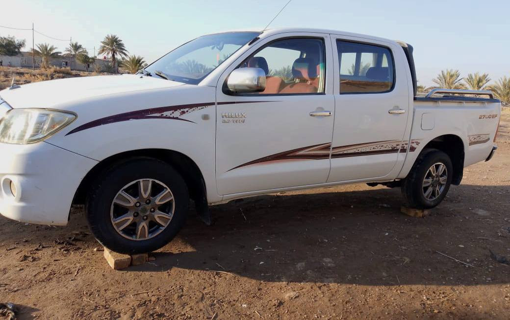 سلام عليكم بيكم هيلوكس مديل2009
كير عادي رقم بغداد انكليزي سنويه ال 30 مكفوله كفاله عامه تخم تايرات شاصي رقم شاصي شاصي19 حداديه باتري جديد  الاستفسار عل الرقم (***********) مكان بابل شوملي
