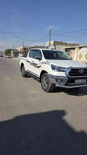 سلام عليكم بيكم
هايلوكس  البيع موديل 2021 فرويل سعودي فوال موصفات وتماتيك مكفول كفاله من كلشي رقم دوالي شمالي هزه سنويه جديده ال 30 بصمه اباواب 
مكان السياره بغداد السعر 310
رقم الهاتف ***********
